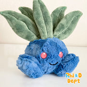 Oddish Pokemon Plush Stuffed Animal | HANDMADE TO ORDER