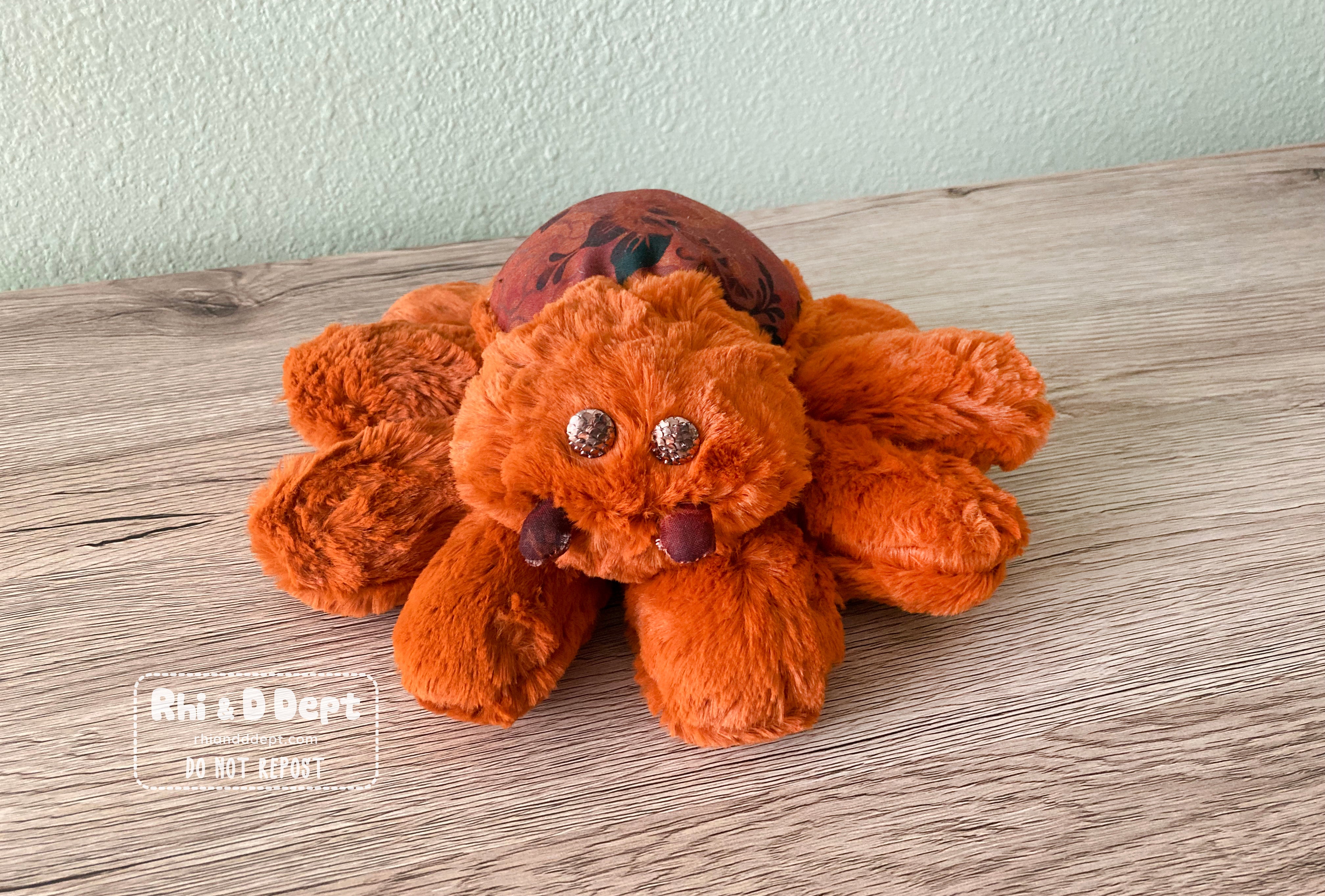 Cute spider clearance plush